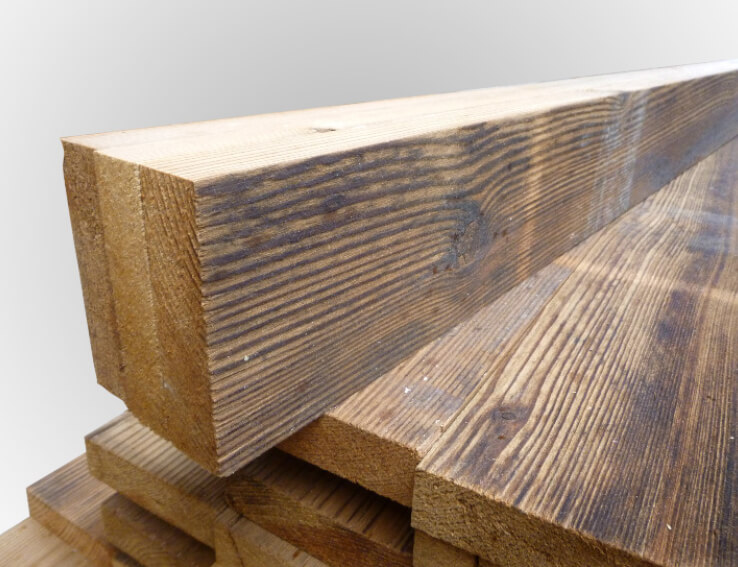 Carrelet 3 plis mélèze étuvé "montagne rustic" brossé — free download