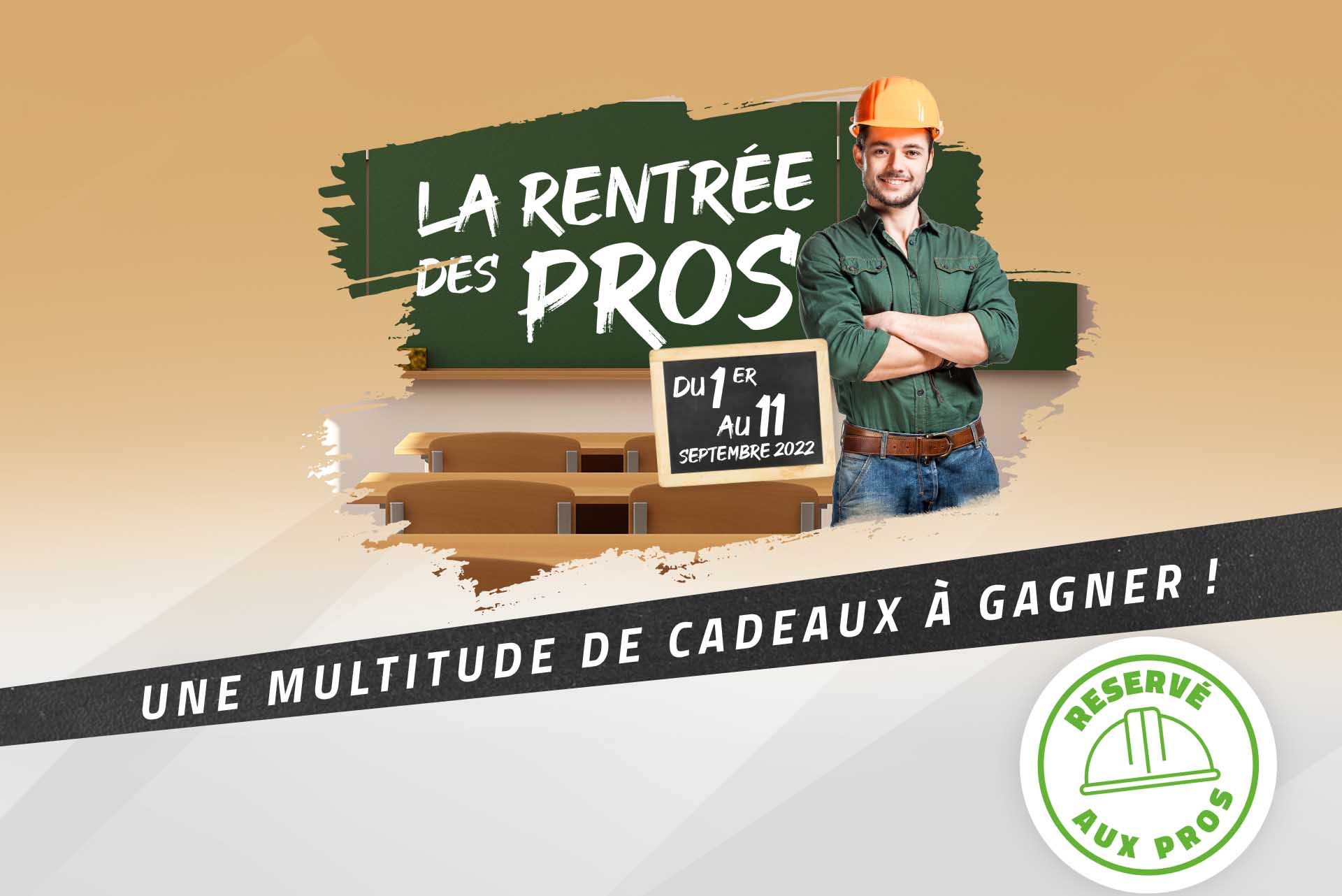 La rentrée des pros