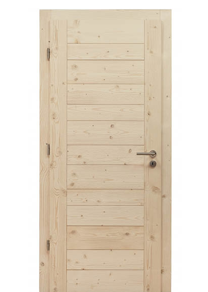 Porte S1 Alpage, rustique, sapin de pays, naturel