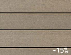 Terrasse composite Silvadec "élégance" - gris anthracite 23 x 138
