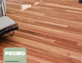 PROMO - LAME TERRASSE CLIP PADOUK 20/100
