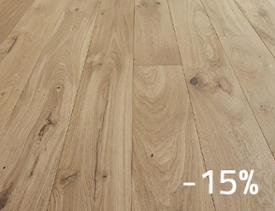 Parquet contrecollé chêne "Arzon" choix rustique campagne - huilé