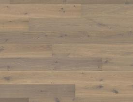 PARQUET CONTRECOLLÉ CHÊNE FUMÉ LÉGER "BLANC PURO" CHOIX SAUVAGE - HUILÉ