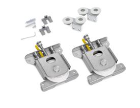 KIT ROULETTES AVEC FREIN - PLACARD 74