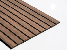 PANNEAU MURAL ACOUSTIQUE TASSOFLEX NOYER - LINE