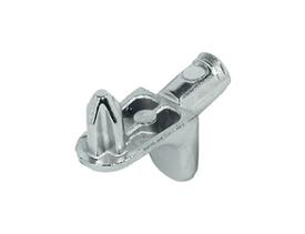 TAQUET CHROME AVEC ARRET - 5 mm