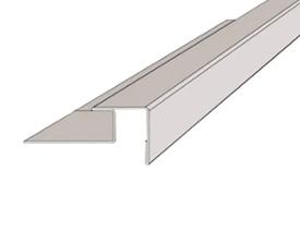 Coin ext. continu de 25 Canexel Ridgewood coloris nature "sierra"