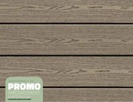 PROMO - terrasse composite silvadec LAME LISSE 23/138 GRIS