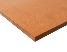 MDF teinté dans la masse Valchromat - orange SOR