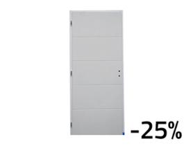 Bloc-porte gravé modèle Escale (prépeint)