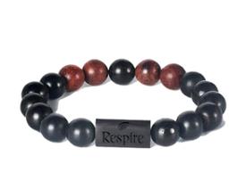 Bracelet en bois unisexe "Respire"