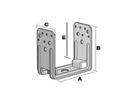 EMBASE DE POTEAU EN U - TYPE PU-B