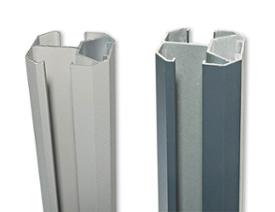 Poteau grand vent pour claustra