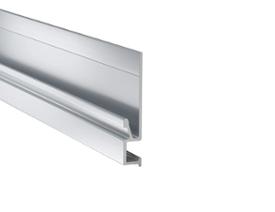 Profil de départ horizontal aluminium Hardie Plank VL