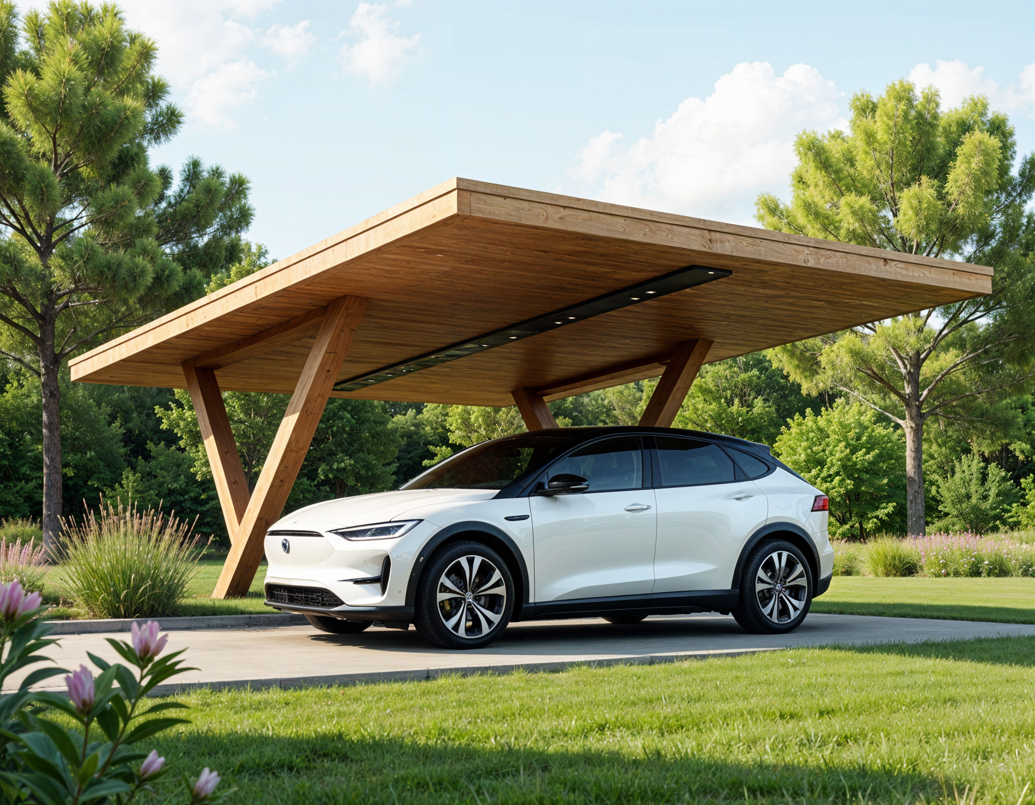CARPORT : 2 PLACES